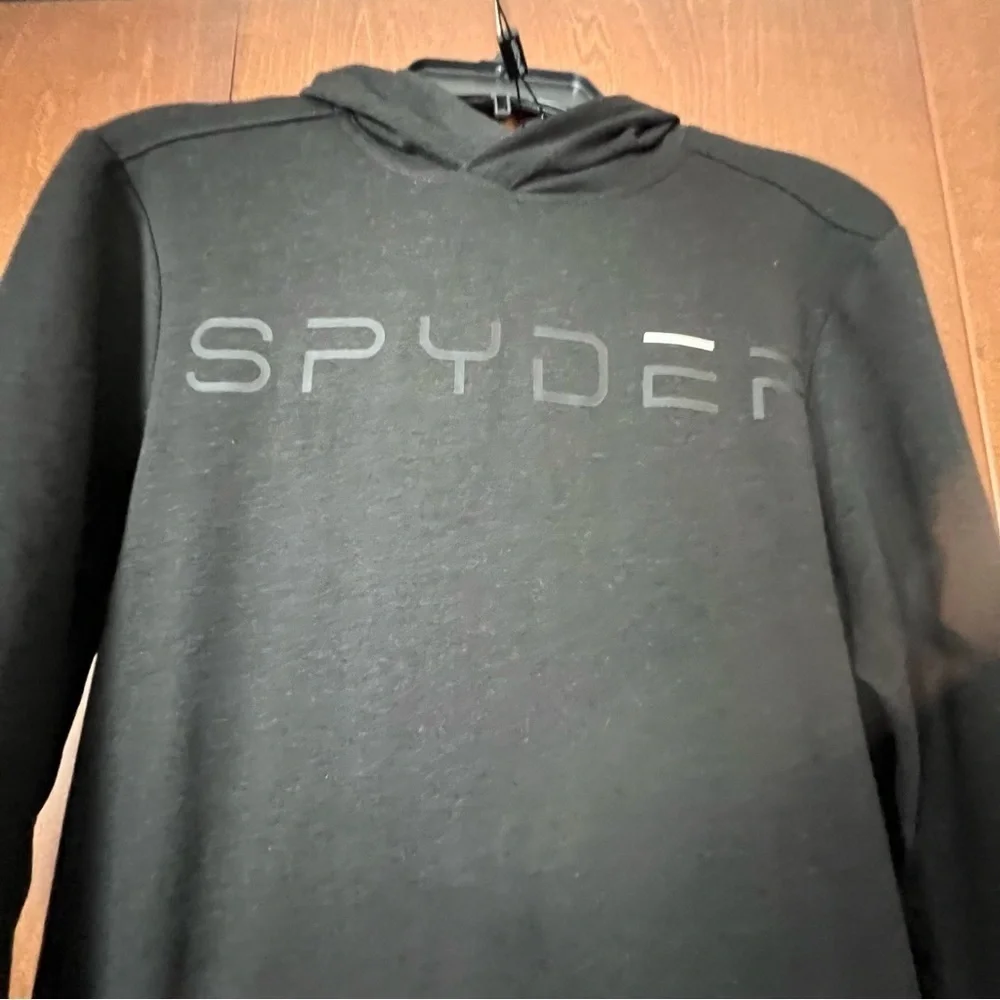 Spyder Set Zip Front Lined Fleece and Lightweight Pullover Hoody. NWT Sz Small